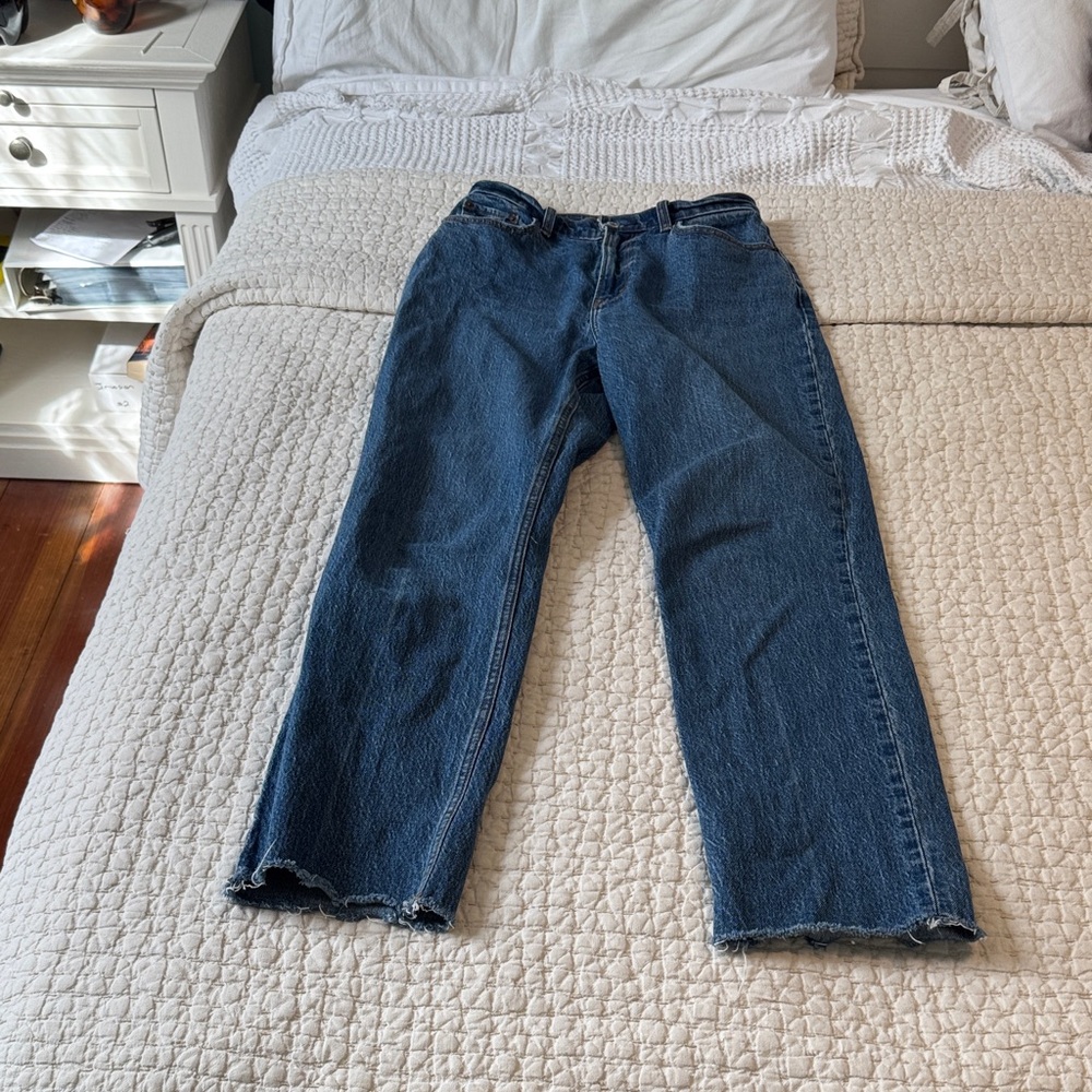 Abercrombie & Fitch Blue High Rise Jeans